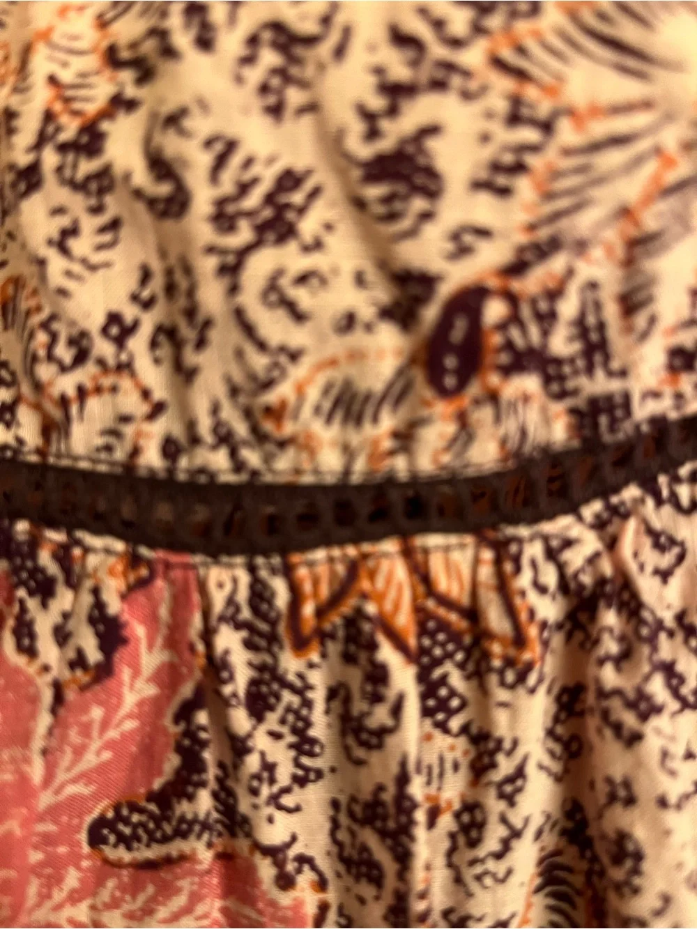 Madewell Boho Bali Blooms Yoked Puff-Sleeve Top